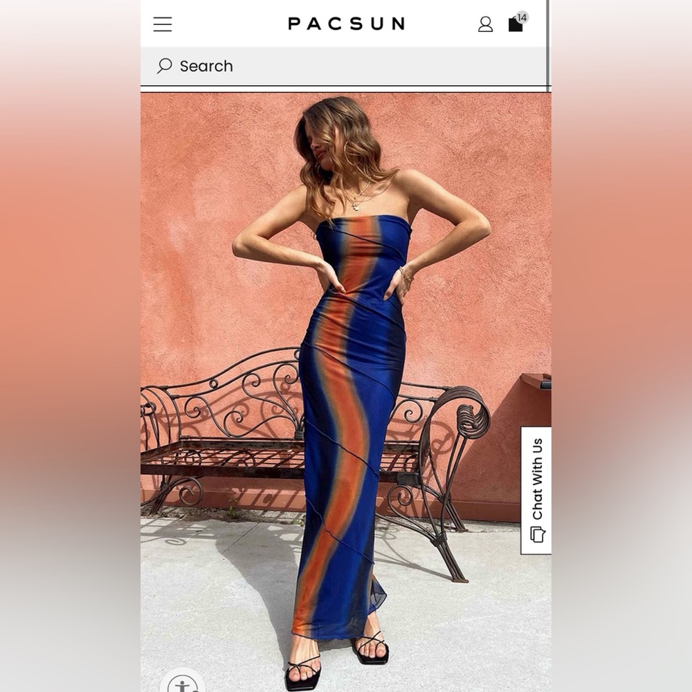 Princess Polly x Pacsun maxi dress